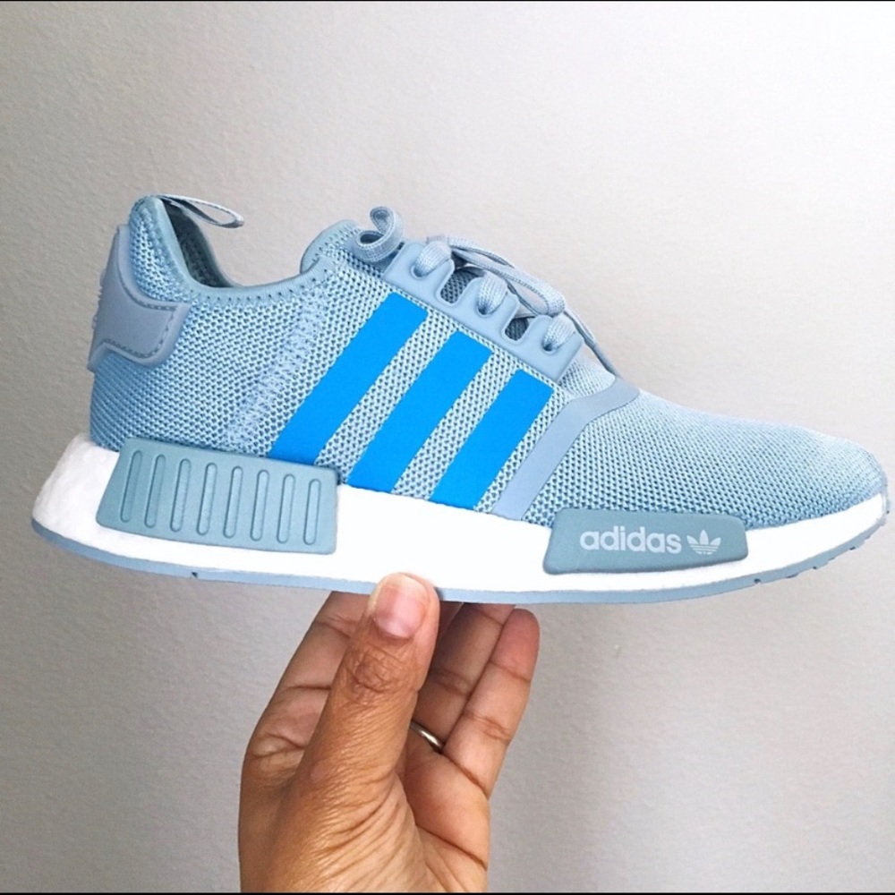 ✨ NWT Adidas NMD R1 Blue Grey ✨